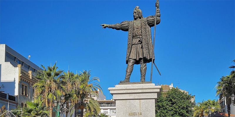 Gu a De Huelva Estatua Crist bal Col n Explora Playa Gu a De Huelva Estatua Crist bal Col n Explora Playa
